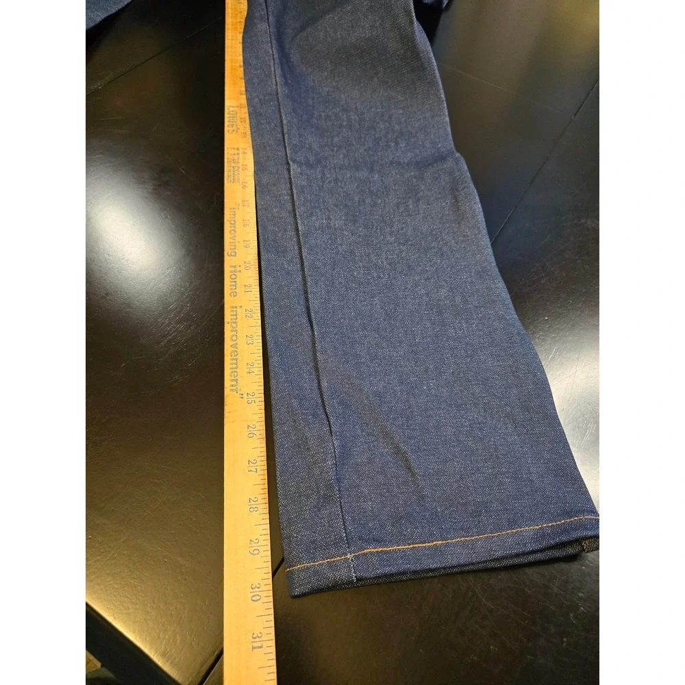 Wrangler Cowboy Cut Slim Fit Jeans 936DEN Rigid Indigo Blue Denim Mens 31x30 NWT